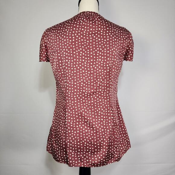 Banana Republic Women's Silk Blend Button-up Blouse - Picture 2 of 6